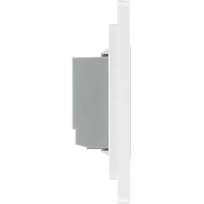 British General Evolve 2-Gang 2-Way LED Double Secondary Touch Trailing Edge Dimmer Switch Pearlescent White with White Inserts 6 British General Evolve 2-Gang 2-Way LED Double Secondary Touch Trailing Edge Dimmer Switch Pearlescent White with White Inserts - Image 6