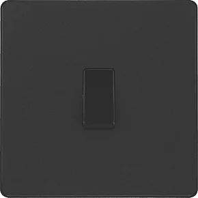 British General Evolve 20 A 16AX 1-Gang 2-Way Light Switch Matt Black with Black Inserts 3 British General Evolve 20 A 16AX 1-Gang 2-Way Light Switch Matt Black with Black Inserts - Image 3