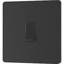 British General Evolve 20 A 16AX 1-Gang 2-Way Light Switch Matt Black with Black Inserts 9 British General Evolve 20 A 16AX 1-Gang 2-Way Light Switch Matt Black with Black Inserts -British General Switches & Sockets Store 943PY A3