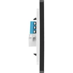 British General Evolve Slave Telephone Socket Black with Black Inserts -British General Switches & Sockets Store 965RF A5