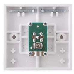 British General 900 Series F-Type Satellite Socket White with Colour-Matched Inserts -British General Switches & Sockets Store 97776 A2