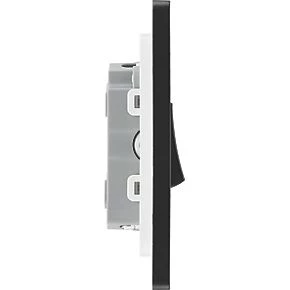 British General Evolve 20 A 16AX 3-Gang 2-Way Light Switch Satin Brass with Black Inserts 6 British General Evolve 20 A 16AX 3-Gang 2-Way Light Switch Satin Brass with Black Inserts - Image 6